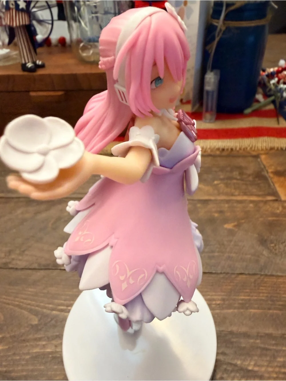 SEGA Hatsune Miku Series Luminasta Megurine Luka 15th Anniversary Figure EUC